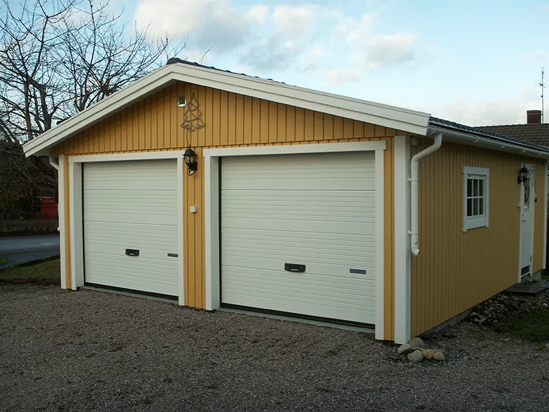 Gjutning av husgrund till garage Barkaby Jarva