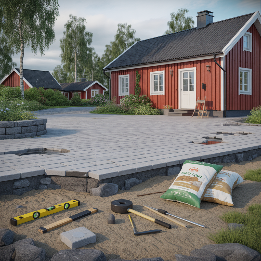 sattningar och ojamnheter i marksten felsokning och atgarder